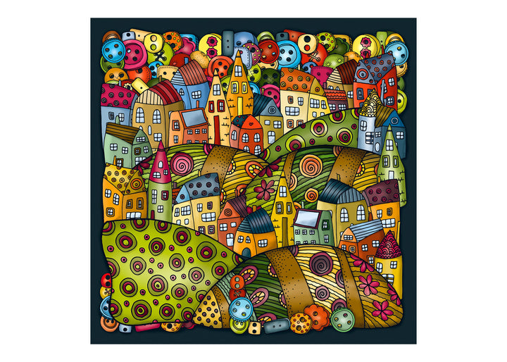 Jigsaw Puzzle: Mountain Village