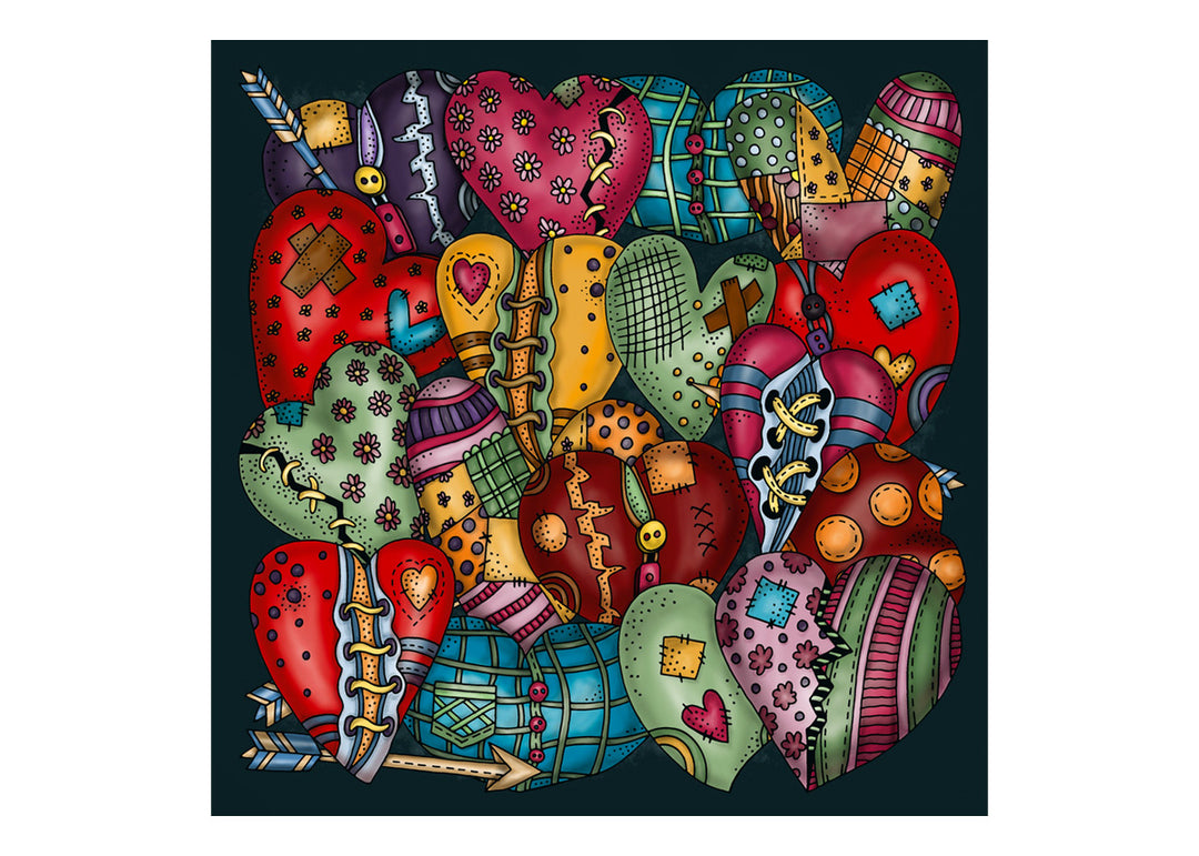 Palapeli Puzzle: Hearts