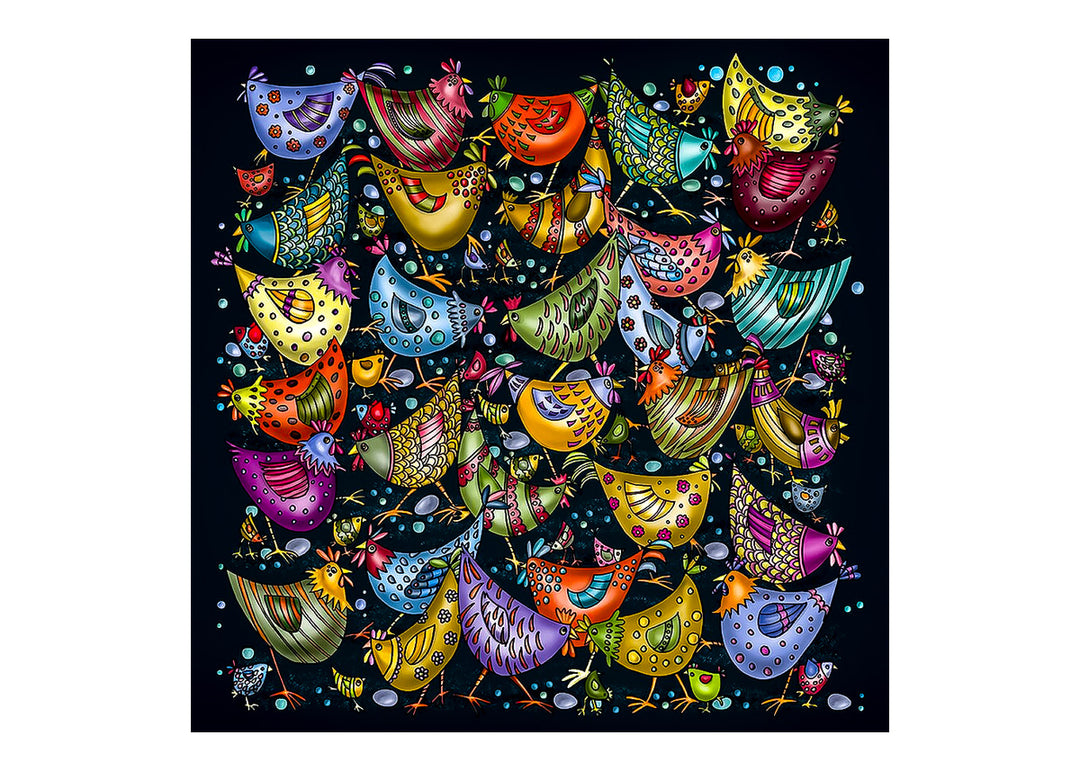 Palapeli Puzzle: Chickens