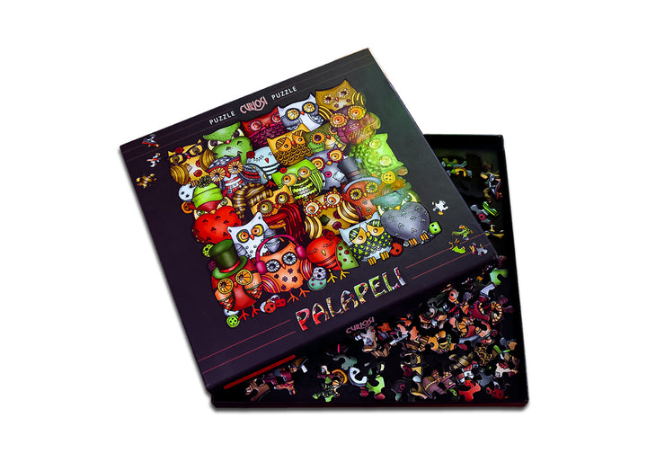 Palapeli Puzzle: Eulen